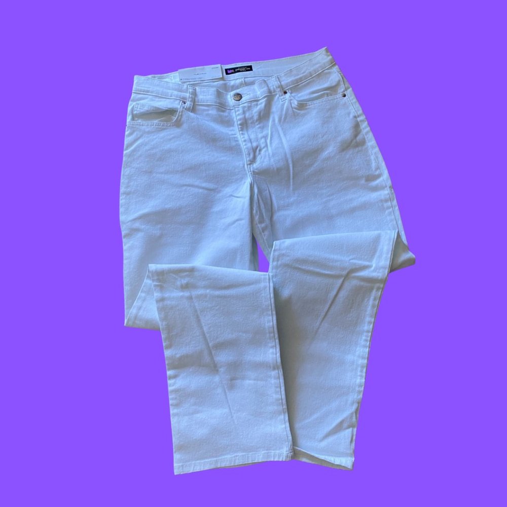 Lee Relaxed Fit Mid Rise Straight Leg Jeans NEW 12M